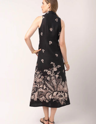 Seleah Midi Dress Tabby Floral Paisley