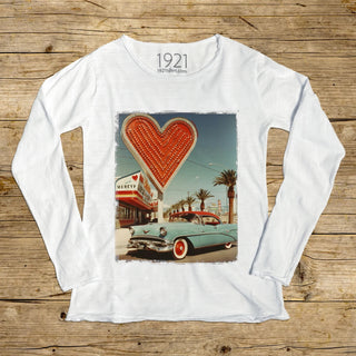 Neon Highway Heart Long-Sleeve T-Shirt // PRE-ORDER