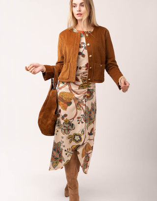 Piper Corduroy Jacket Toffee