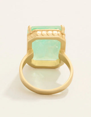 Naiad Rectangle Ring Sea Foam