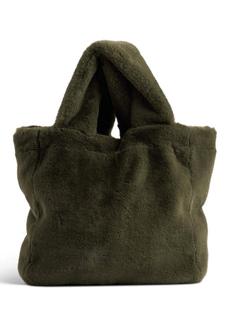 Le Mink Tote Olive Green
