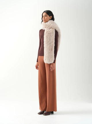 West End Scarf Almond O/S