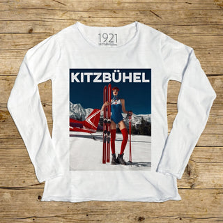 Kitzbühel Ski Girl Long Sleeve T-Shirt