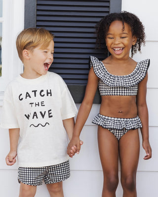 Margot Bikini Black Gingham