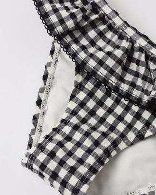 Margot Bikini Black Gingham