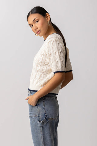 Collegiate Sweater Top