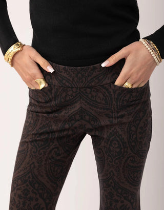 Maren Kick Flare Pant Tabby Bastiste