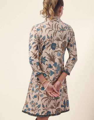 Nora Fringe Dress St. Augustine Vintage Floral