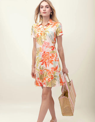 Joelle Polo Dress Castillo Tropical