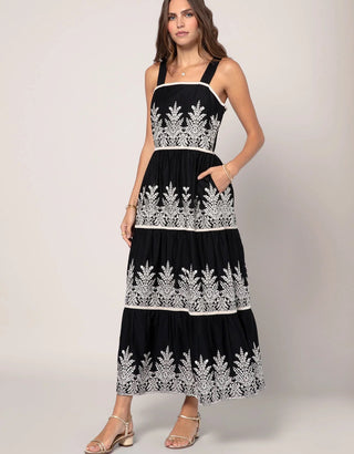Eugenia Midi Dress Veranda Balsam