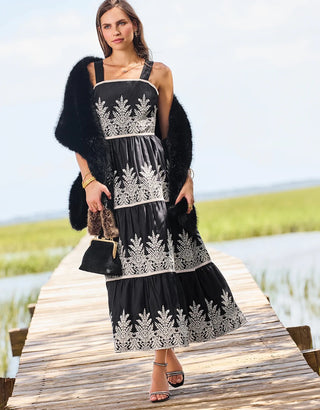 Eugenia Midi Dress Veranda Balsam