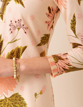 Nora Fringe Dress Mercer House Batik Floral