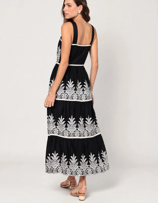 Eugenia Midi Dress Veranda Balsam