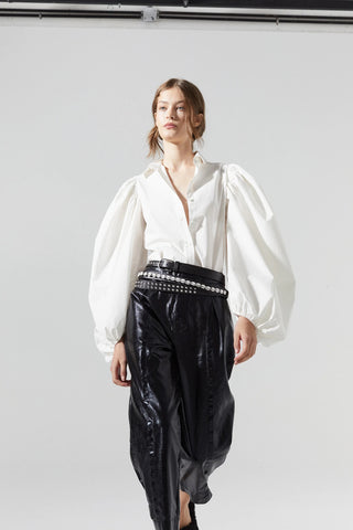 Samba Cotton Poplin Shirt White