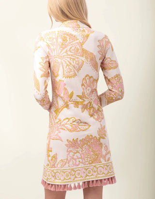 Kit Jersey Dress Castillo Jacobean Cream