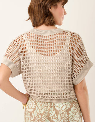 Elsa Dolman Sweater Flax