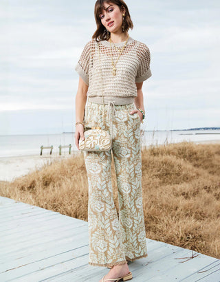 Elsa Dolman Sweater Flax