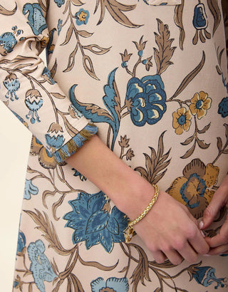 Nora Fringe Dress St. Augustine Vintage Floral