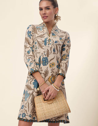 Nora Fringe Dress St. Augustine Vintage Floral