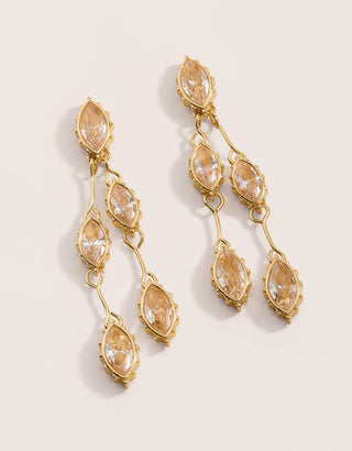 Rella Earrings Crystal