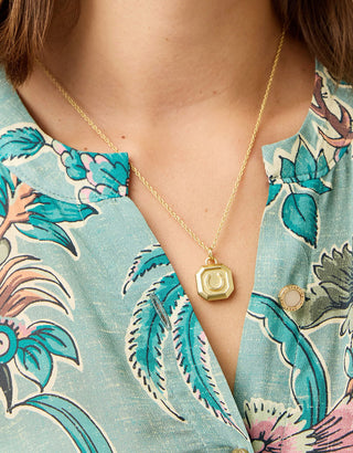 Lucky Horse Necklace 18” Gold