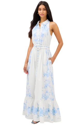 Juniper Maxi Dress Iris Watercolor