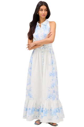 Juniper Maxi Dress Iris Watercolor