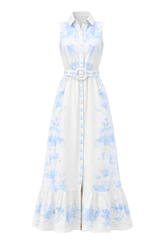 Juniper Maxi Dress Iris Watercolor