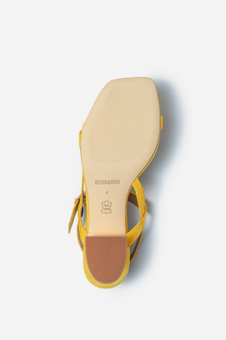 Jinji Low Heel Sandal Sunrise Yellow
