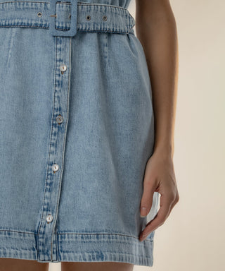 Eileen Halter Denim Dress Zealful Wash