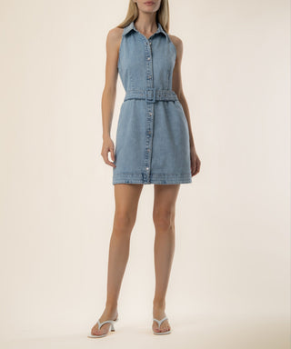 Eileen Halter Denim Dress Zealful Wash