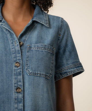 Parker Denim Dress Unfailing Wash