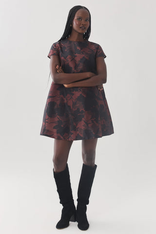 Spade Dress Brown Black