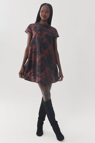 Spade Dress Brown Black