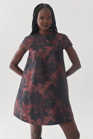 Spade Dress Brown Black