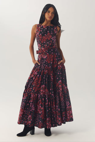 Teigan Skirt Black Rose