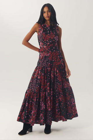 Teigan Skirt Black Rose