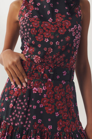Teigan Skirt Black Rose