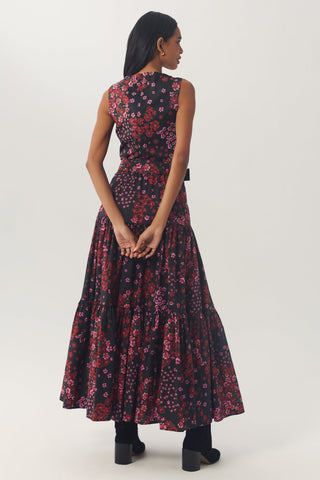Teigan Skirt Black Rose