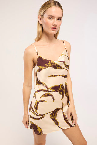 Mia Dress Mahogany Calla Lily