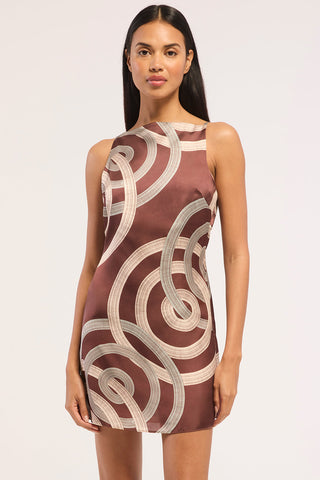 Ellu Dress Chocolate Halo