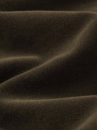Le Slim Palazzo Modernist Pocket Corduroy Rich Military