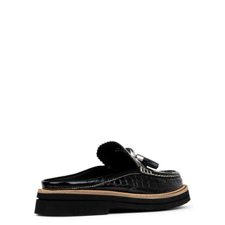 Lyndall Black Slide Loafer