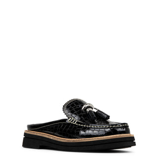 Lyndall Black Slide Loafer