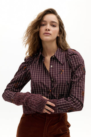 Lola Poplin Shirt Autumn Checks