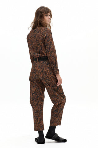 Ambar Cotton Velvet Pants Wild Tapestry Print