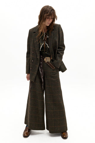 Joseph Wool Twill Jacket Hugo Checks