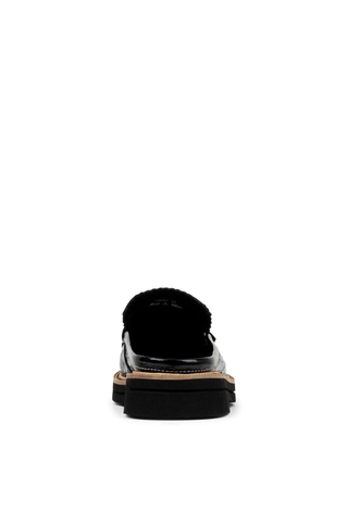 Lyndall Black Slide Loafer