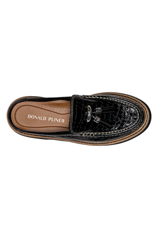 Lyndall Black Slide Loafer