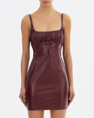 Malika Dress Burgundy